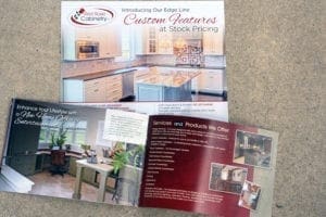 Print example for Red Rose Cabinetry