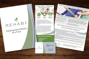 Rehab1 print marketing collateral