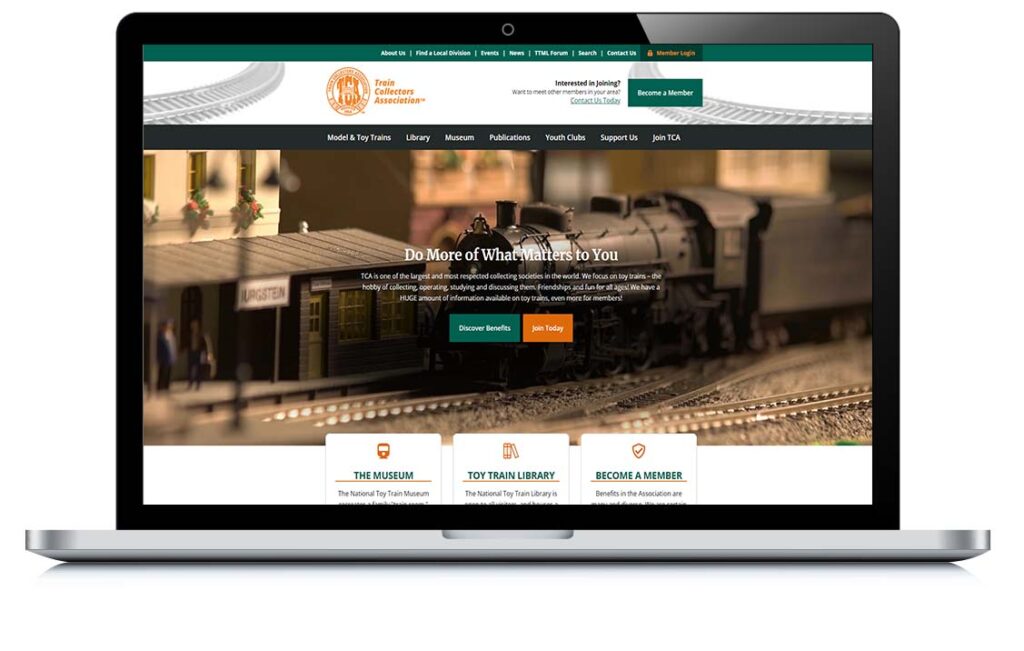 Example of Train Collectors Association