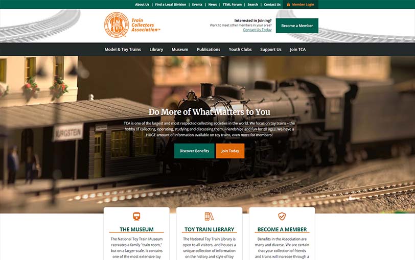 Example of Train Collectors Association