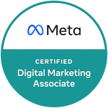 Meta Certified Digital Marketing Associate badge