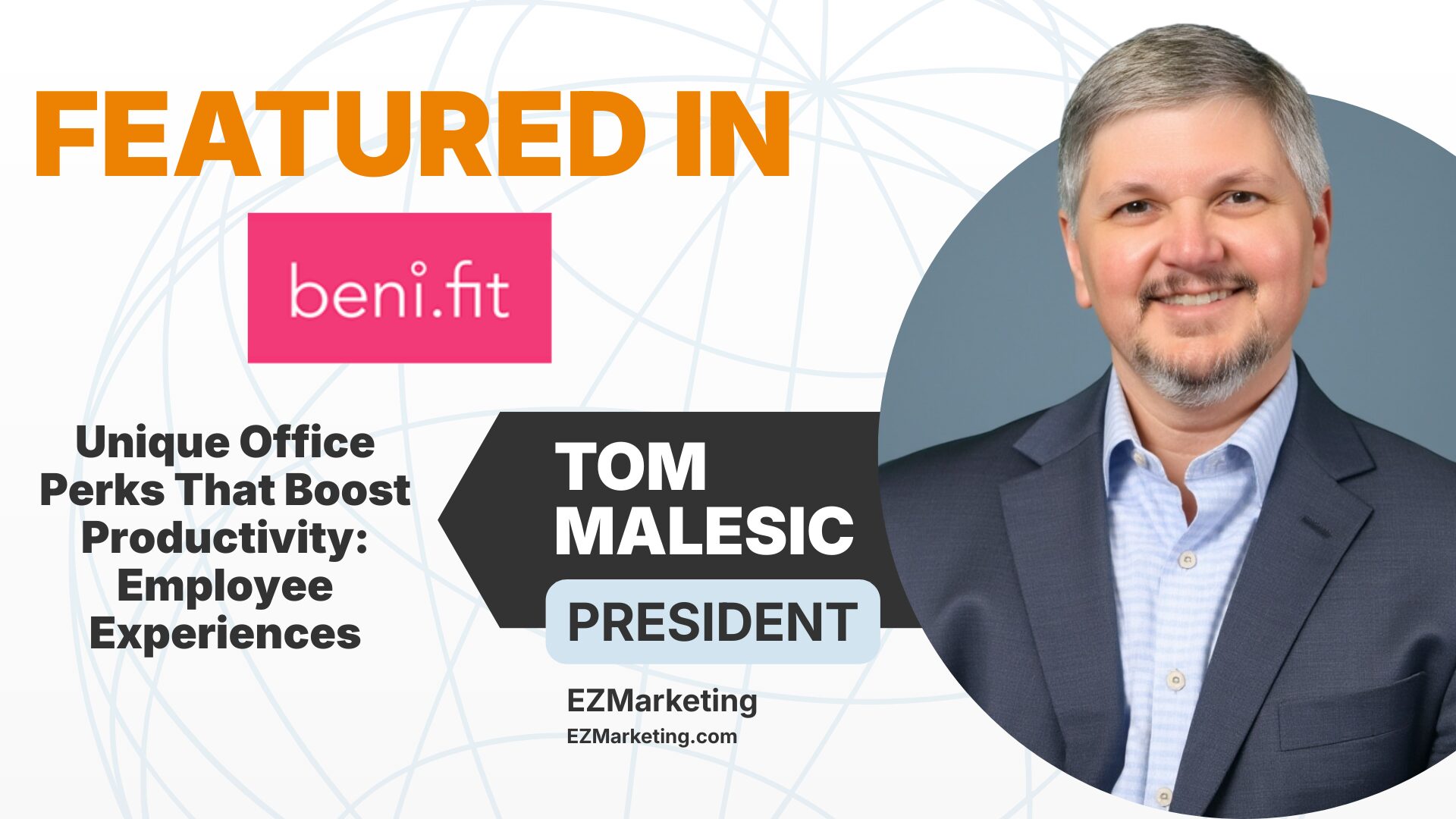 A graphic featuring Tom’s article in beni.fit.